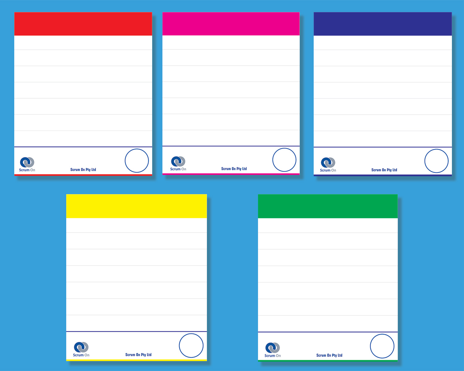 Stationery Design by Petter Goms for Scrum On (Pty) Ltd | Design #13336509