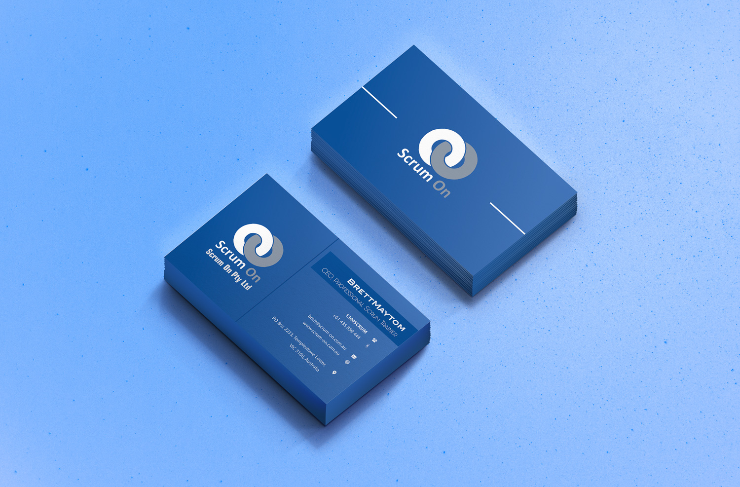 Design de Papeterie par Petter Goms pour Scrum On (Pty) Ltd | Design #13342465