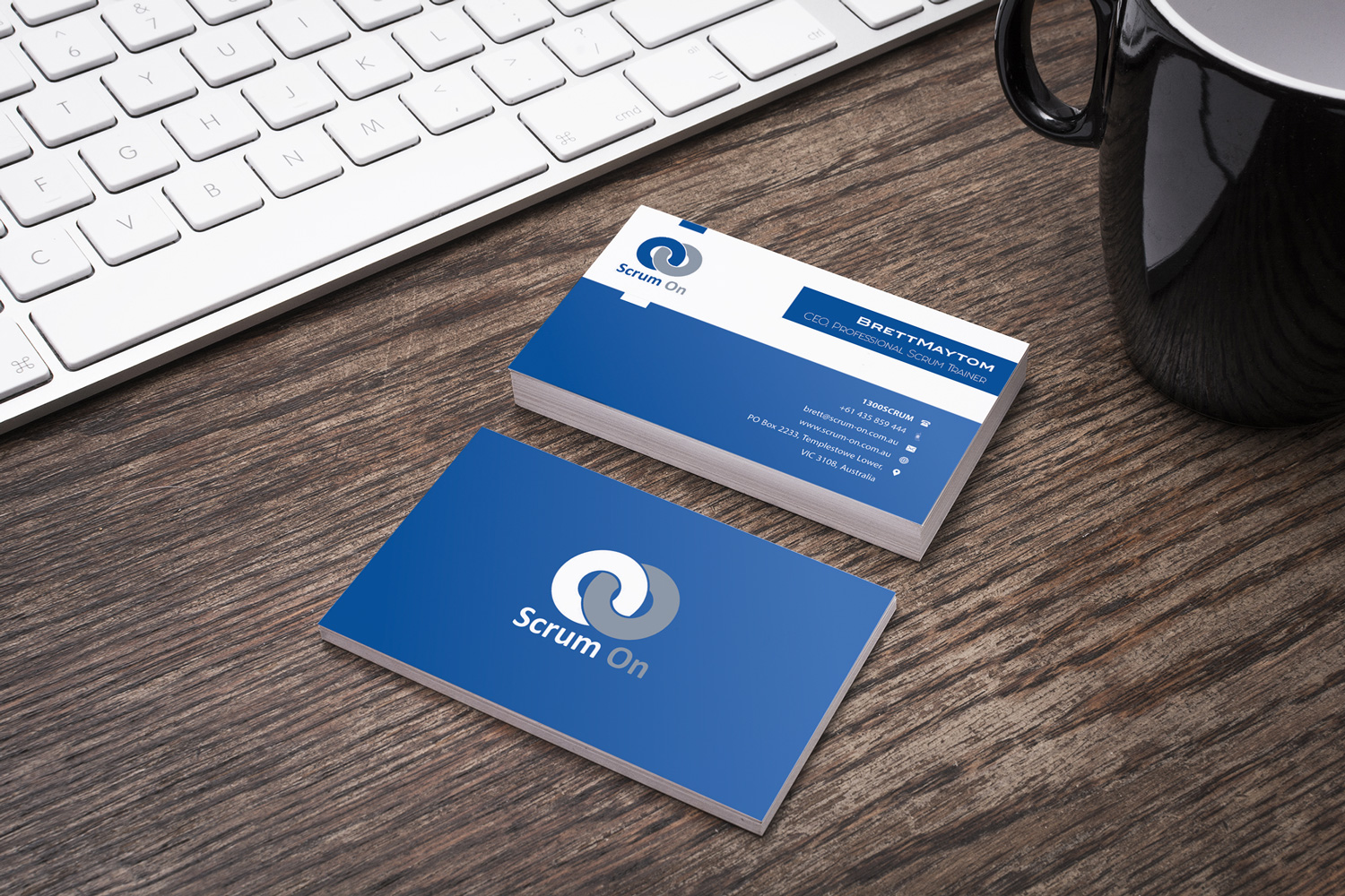 Stationery Design by Petter Goms for Scrum On (Pty) Ltd | Design #13343359