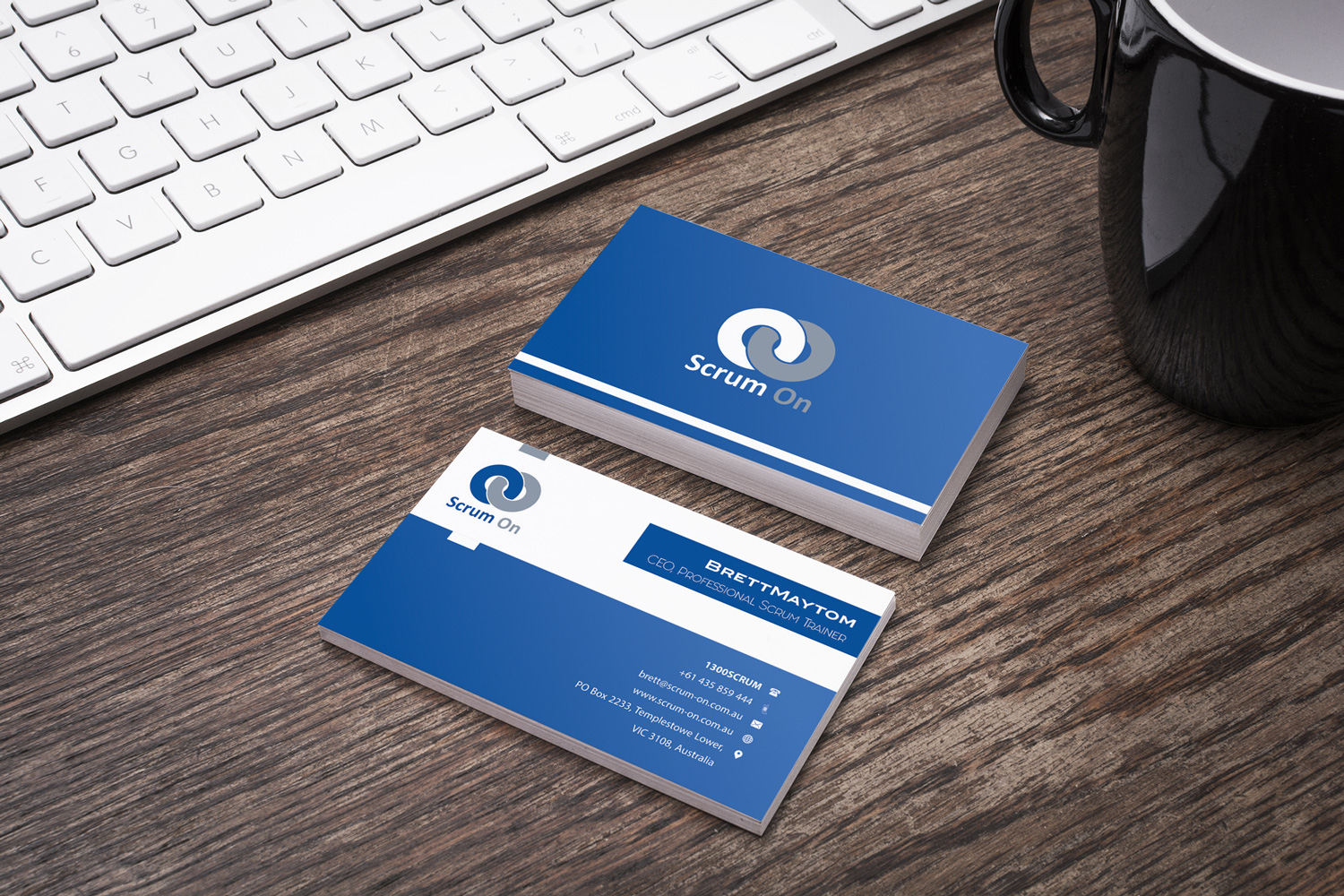 Stationery Design by Petter Goms for Scrum On (Pty) Ltd | Design #13343385