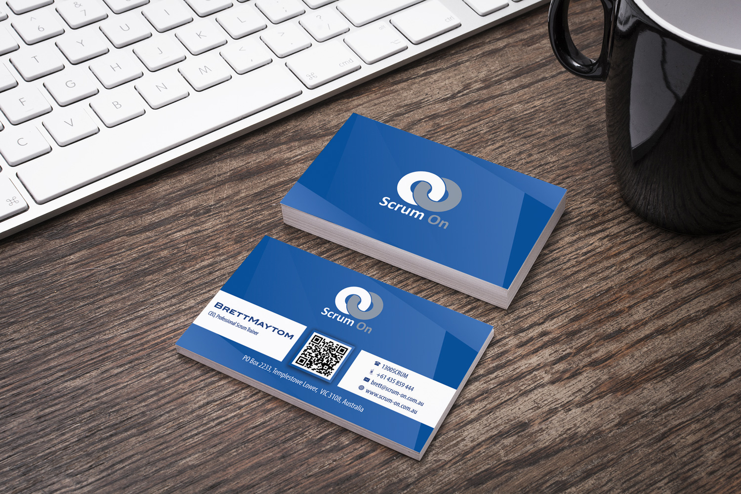 Stationery Design by Petter Goms for Scrum On (Pty) Ltd | Design #13343517