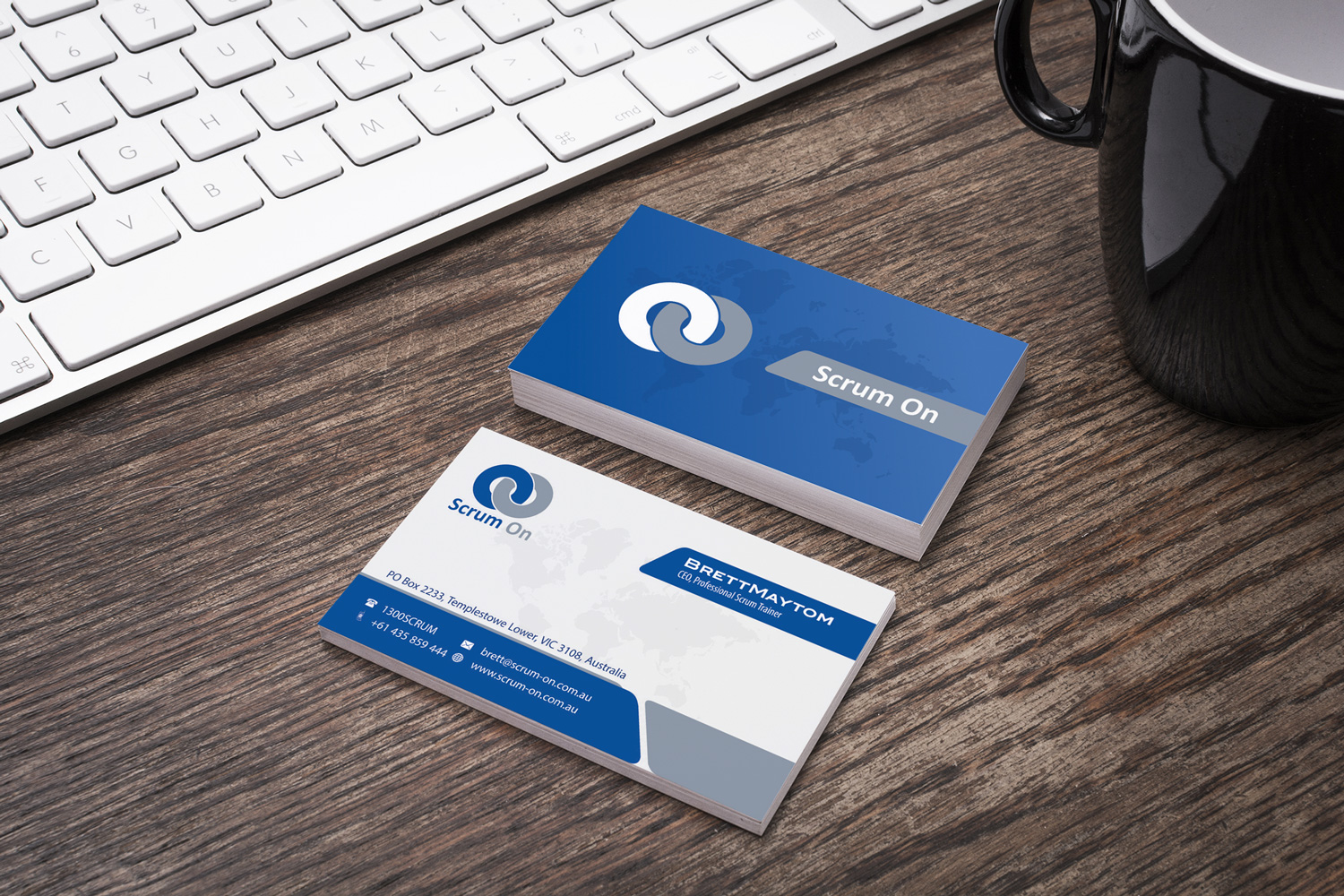 Stationery Design by Petter Goms for Scrum On (Pty) Ltd | Design #13346167