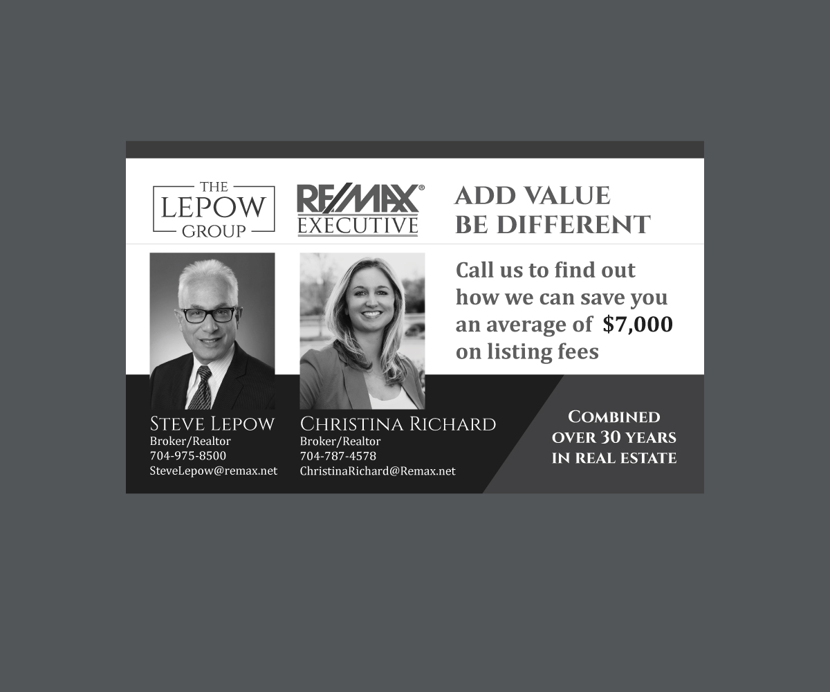 Flyer Design by M.Pirs for RE/MAX Executive | Design #13330982