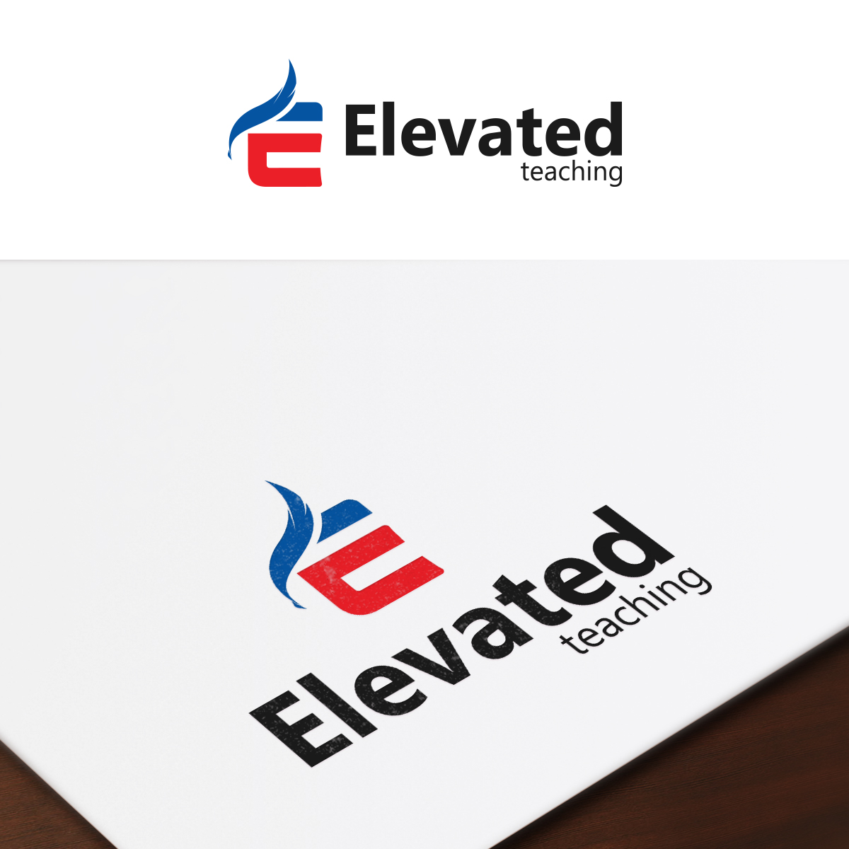 Logo-Design von IMD-HUB für Elevated Teaching, LLC | Design #13325921