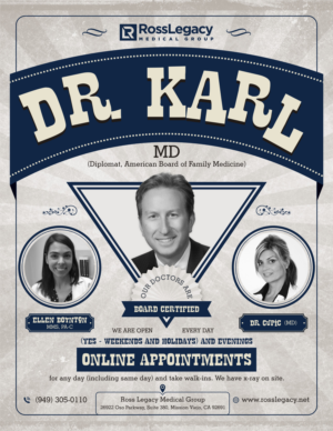 medical practice ad resembling old hollywood movie poster needed | Advertisement Design by Marketing Wings