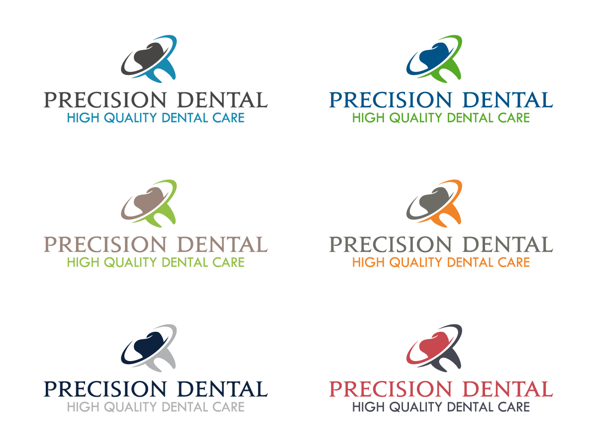 Logo Design by MIM design for Precision Dental | Design #2566572