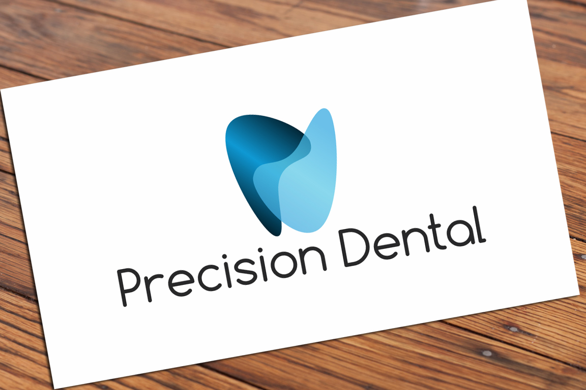 Logo Design by Mackleon for Precision Dental | Design #2922228