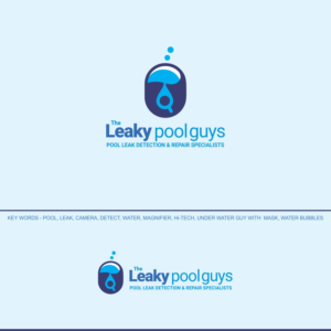 Diseño de Logo por SRJ para The Leaky Pool Guys | Diseño: #16975194