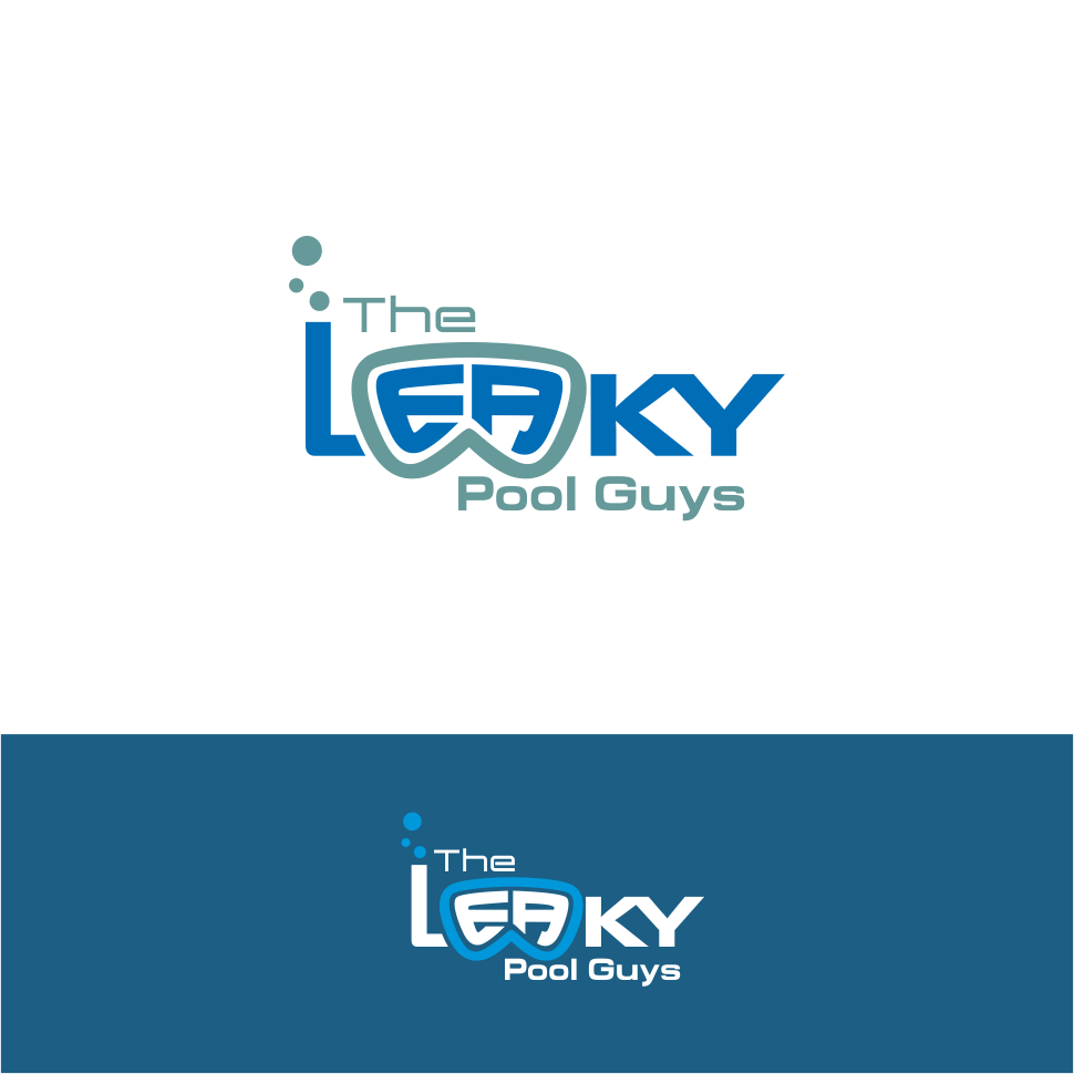 Logo Design by Arham Hidayat for The Leaky Pool Guys | Design #16933988