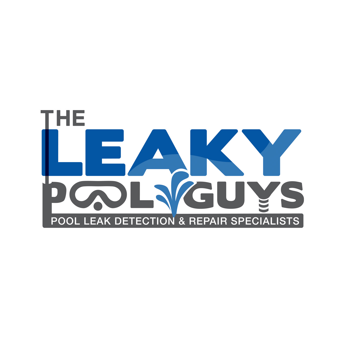 Logo Design by Katie Hurst Designs for The Leaky Pool Guys | Design #16938967
