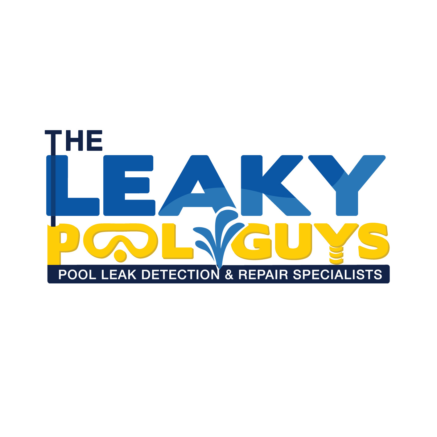 Logo Design by Katie Hurst Designs for The Leaky Pool Guys | Design #16958012