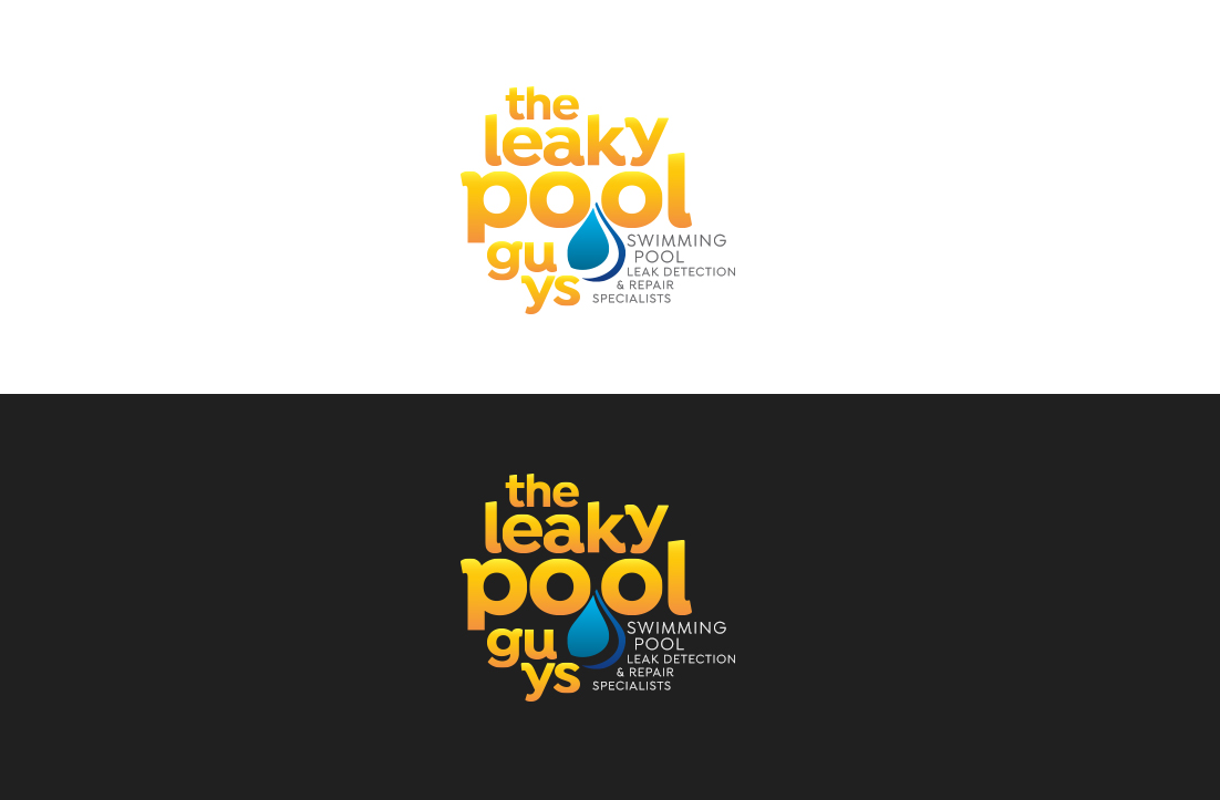 Logo Design by GLDesigns for The Leaky Pool Guys | Design #16866084