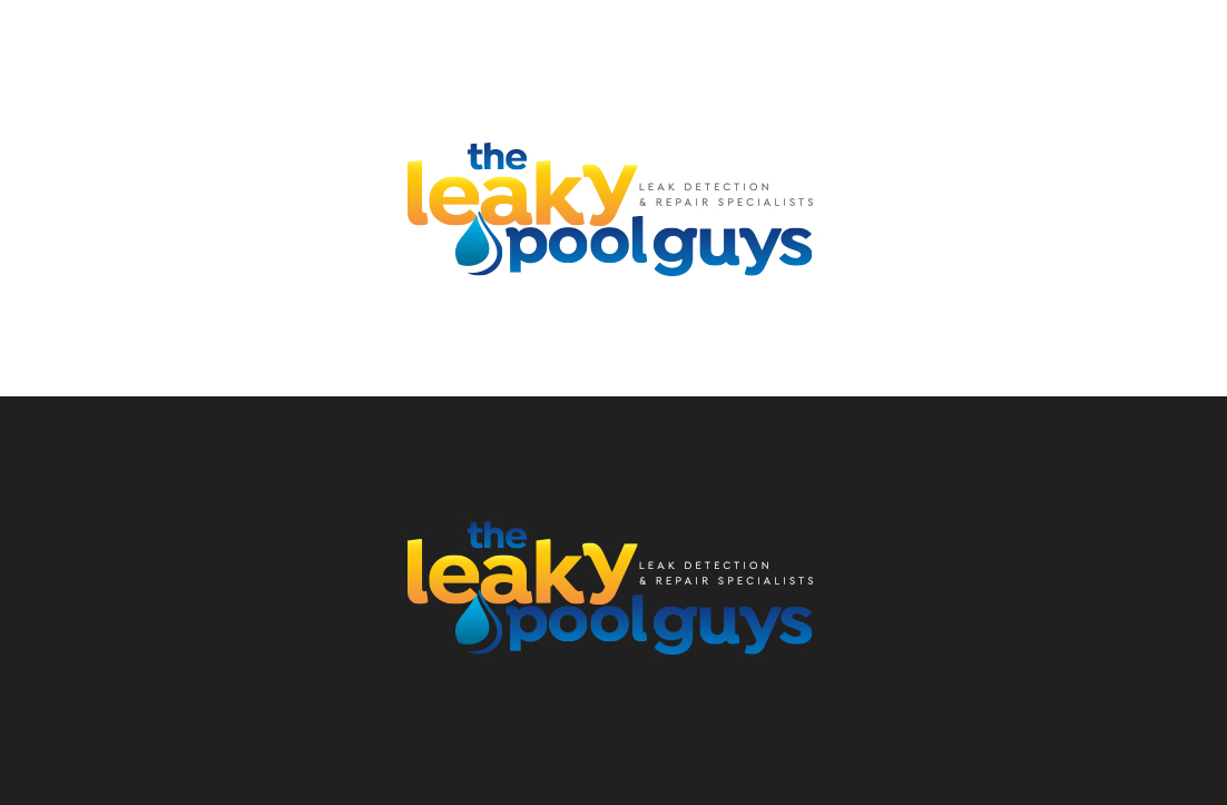 Logo Design by GLDesigns for The Leaky Pool Guys | Design #16918531