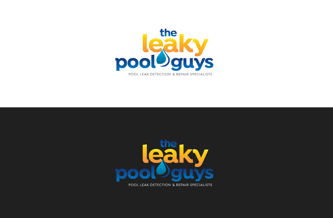 Logo Design by GLDesigns for The Leaky Pool Guys | Design #16926801