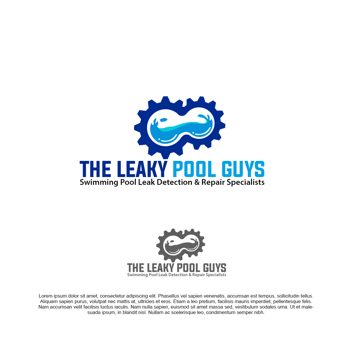 Design de Logo par pixelgrapix pour The Leaky Pool Guys | Design #16927522