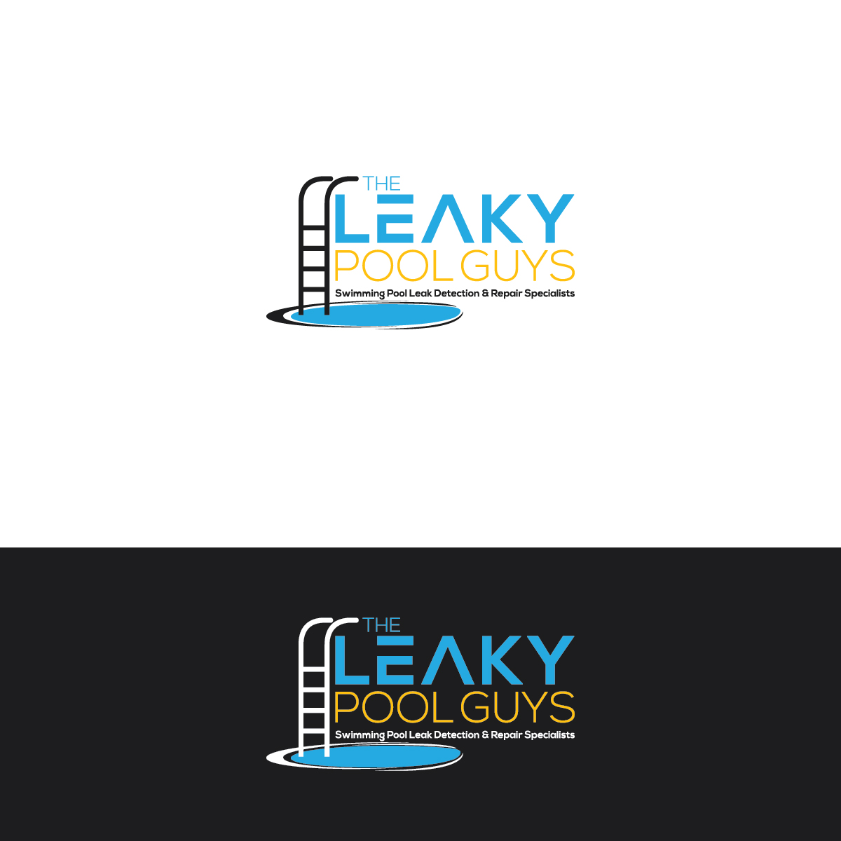 Logo Design by Deziners Zone for The Leaky Pool Guys | Design #16874715
