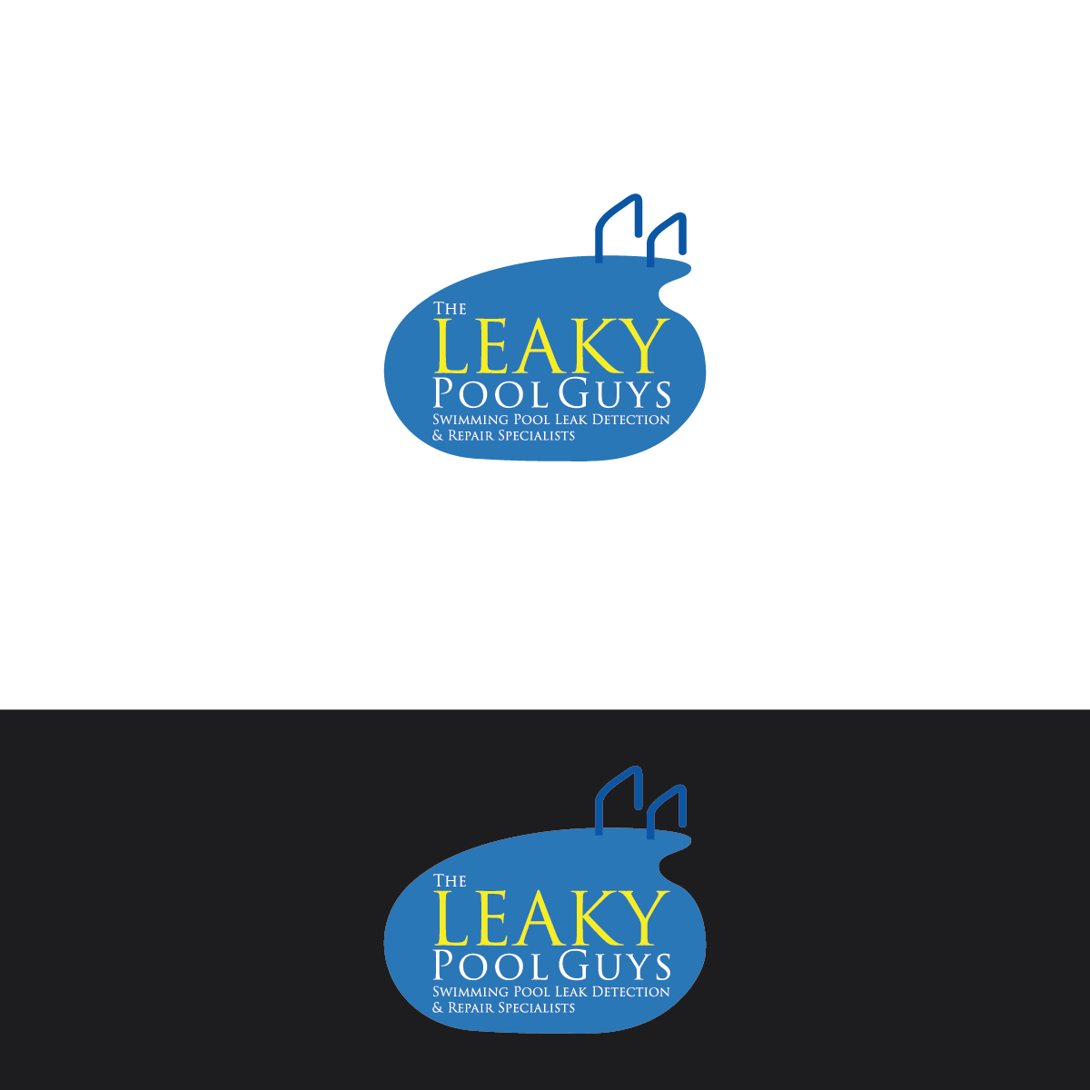 Logo Design by Deziners Zone for The Leaky Pool Guys | Design #16874716