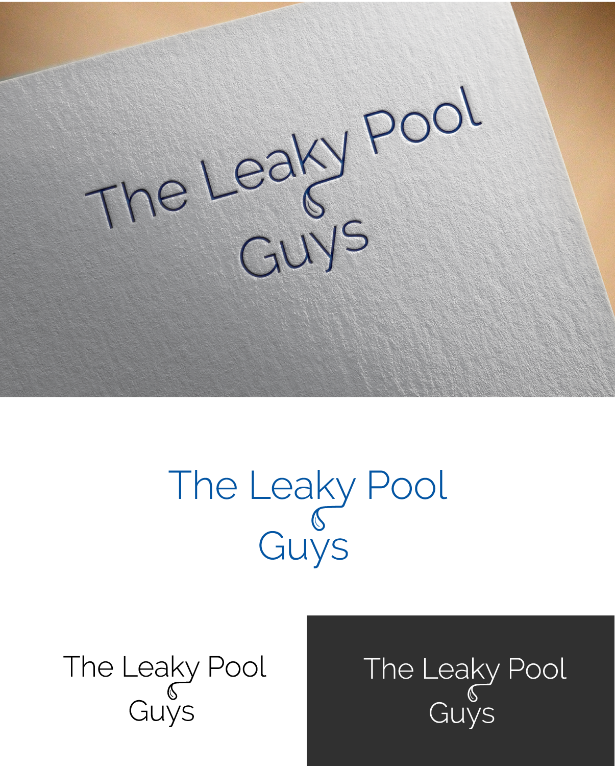 Logo Design by rimakhachatryan for The Leaky Pool Guys | Design #16900014