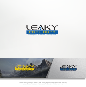 Logo-Design von groomfox für The Leaky Pool Guys | Design: #16868200