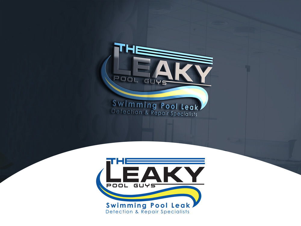 Logo Design by A S design @ for The Leaky Pool Guys | Design #16879874