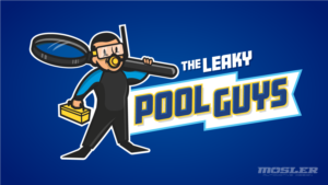 Logo Design by Mosler Automotive Design for The Leaky Pool Guys | Design: #16985749