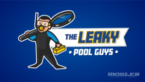 Logo Design by Mosler Automotive Design for The Leaky Pool Guys | Design #17014074