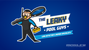 Logo Design by Mosler Automotive Design for The Leaky Pool Guys | Design: #17037354