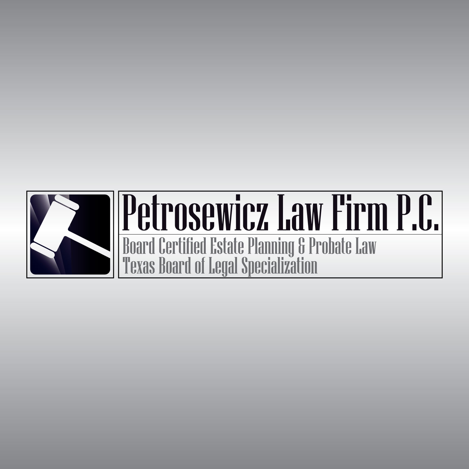 Logo-Design von cucurixpeligroso für Petrosewicz Law Firm, P.C. | Design #13480512