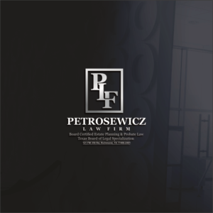 Logo Design by Arham Hidayat for Petrosewicz Law Firm, P.C. | Design #13470961