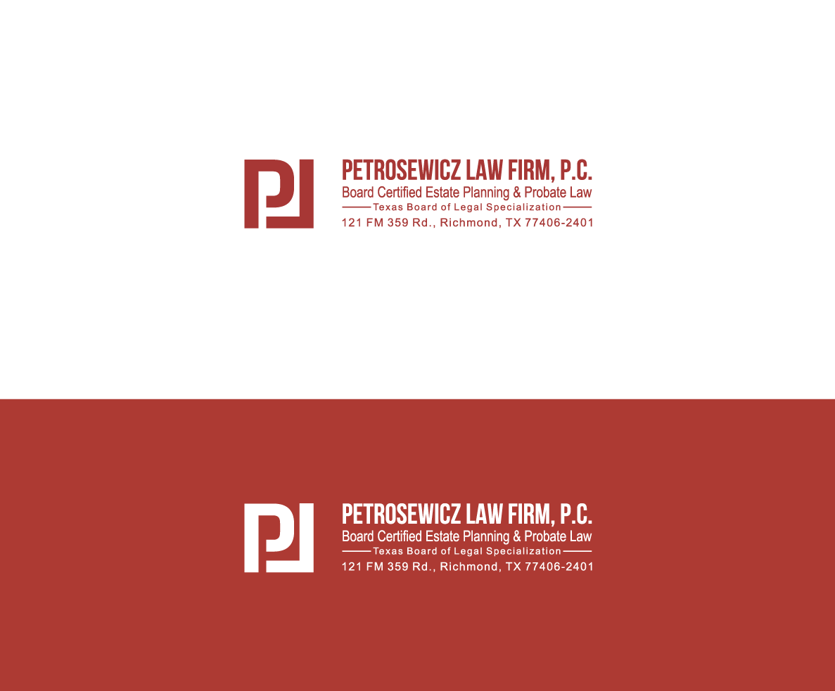 Logo Design by bijuak for Petrosewicz Law Firm, P.C. | Design #13321206