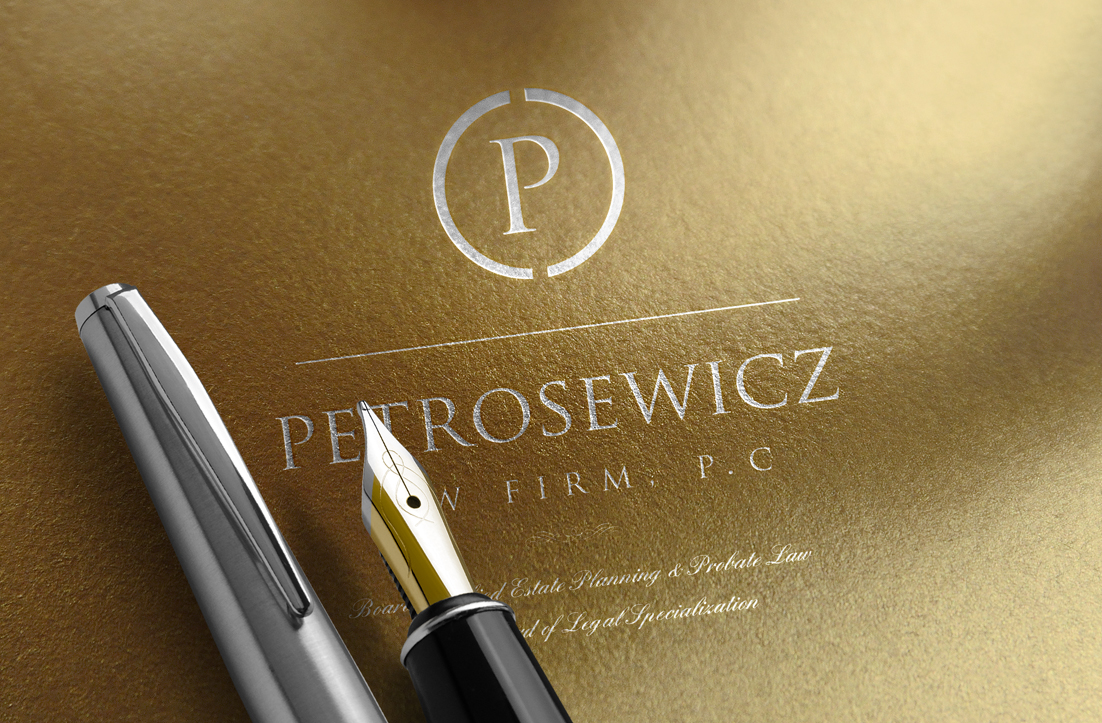 Logo Design by GLDesigns for Petrosewicz Law Firm, P.C. | Design #13316330
