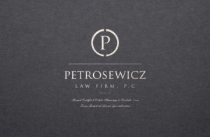 Logo Design by GLDesigns for Petrosewicz Law Firm, P.C. | Design: #13316332