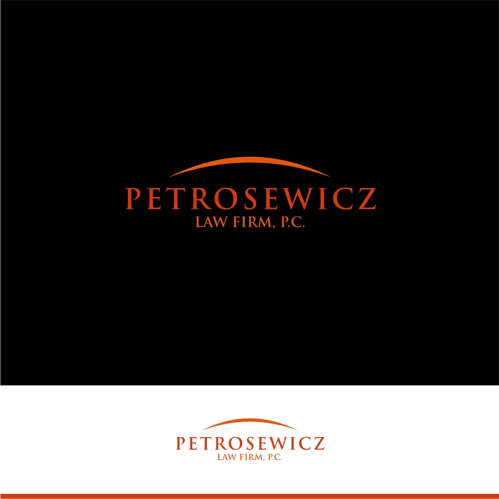 Logo-Design von DesignM für Petrosewicz Law Firm, P.C. | Design #13338066