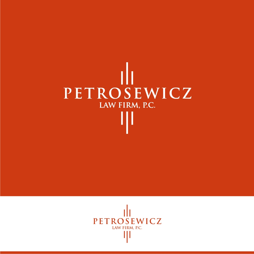 Logo Design by DesignM for Petrosewicz Law Firm, P.C. | Design #13338068