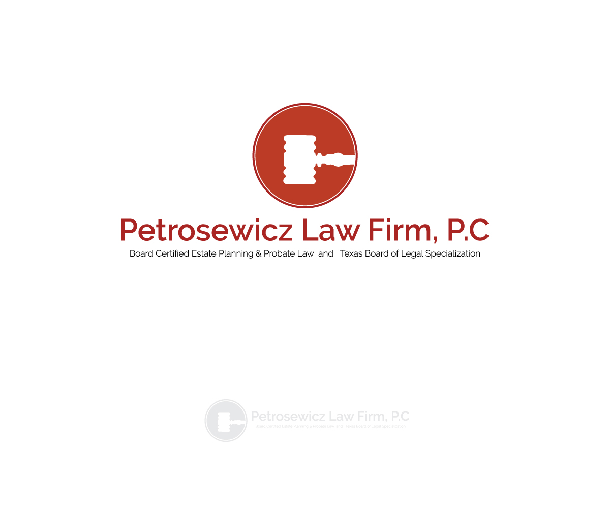 Logo Design by Dilipdio007 for Petrosewicz Law Firm, P.C. | Design #13316664