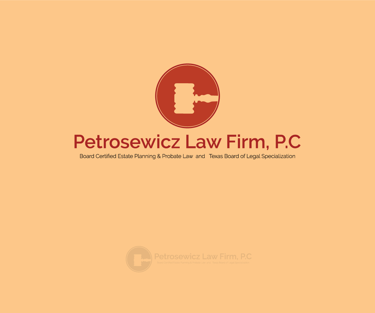 Logo Design by Dilipdio007 for Petrosewicz Law Firm, P.C. | Design #13316665