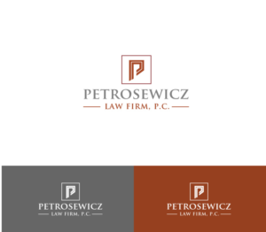 Logo Design by instudio for Petrosewicz Law Firm, P.C. | Design: #13597740