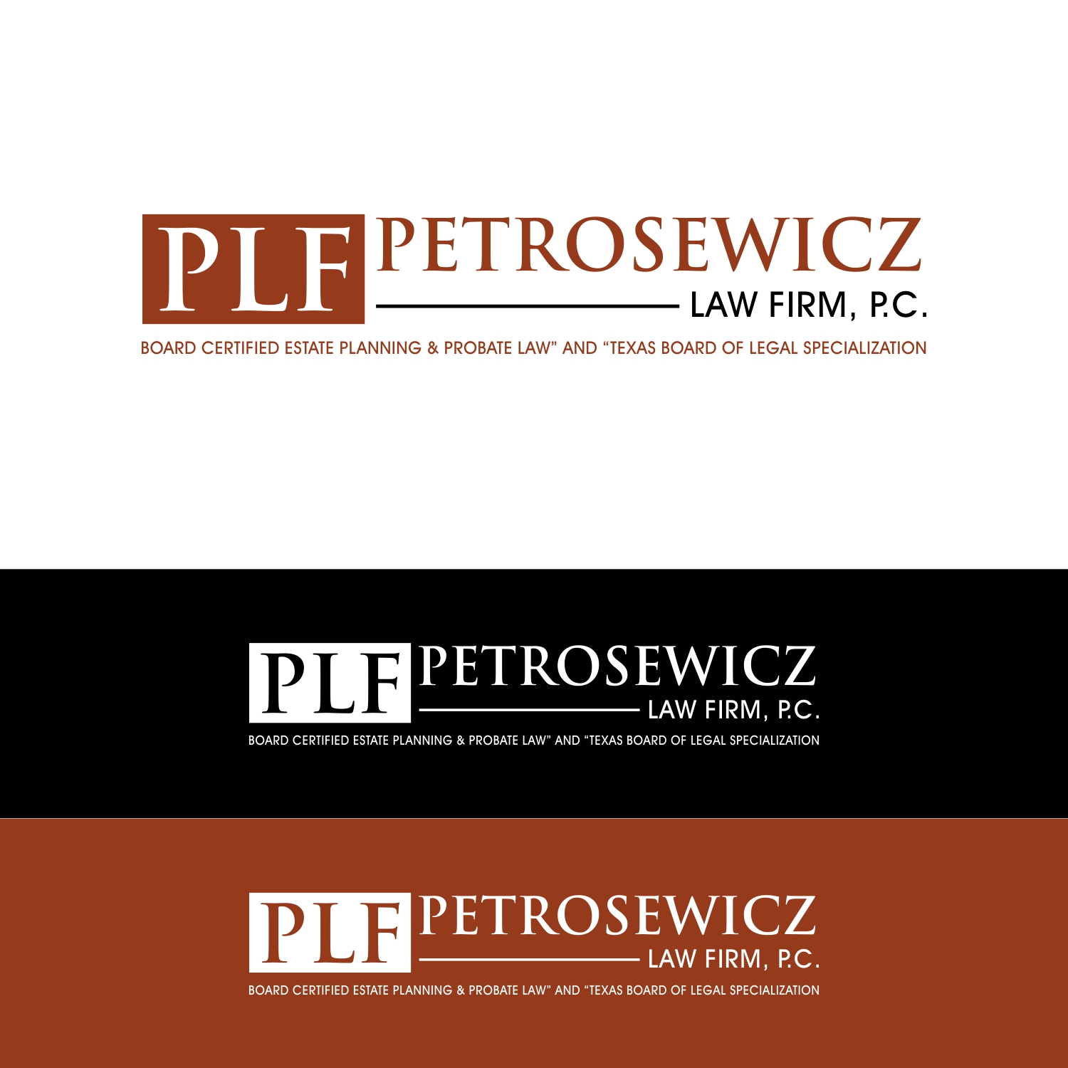 Logo Design by JesPixel for Petrosewicz Law Firm, P.C. | Design #13383588