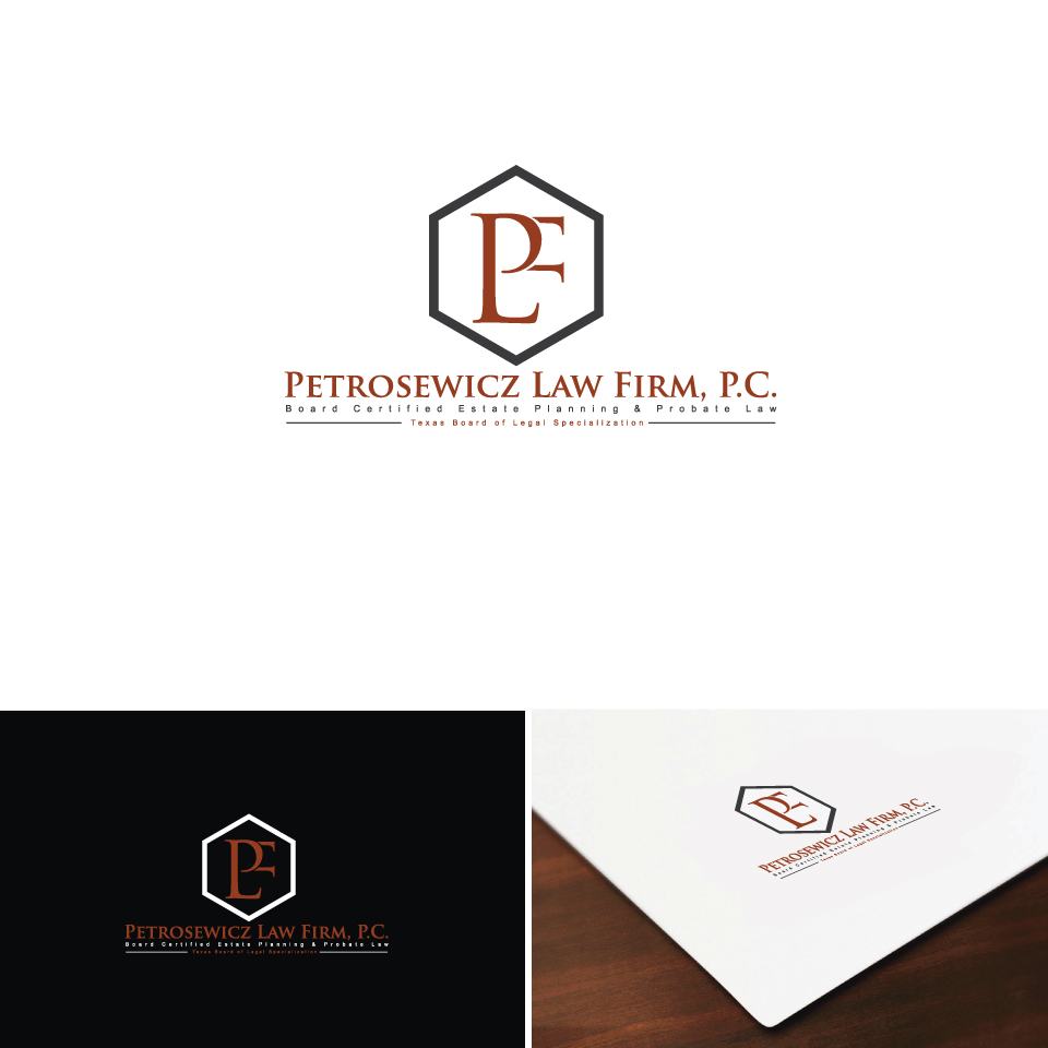 Logo Design by e-graphics for Petrosewicz Law Firm, P.C. | Design #13320924