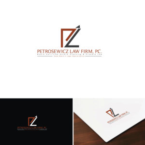 Logo-Design von e-graphics für Petrosewicz Law Firm, P.C. | Design: #13320925