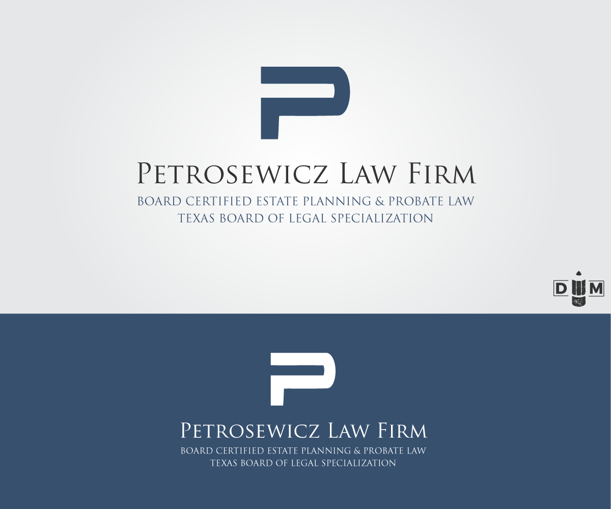 Design de Logo par dmatas pour Petrosewicz Law Firm, P.C. | Design #13374420