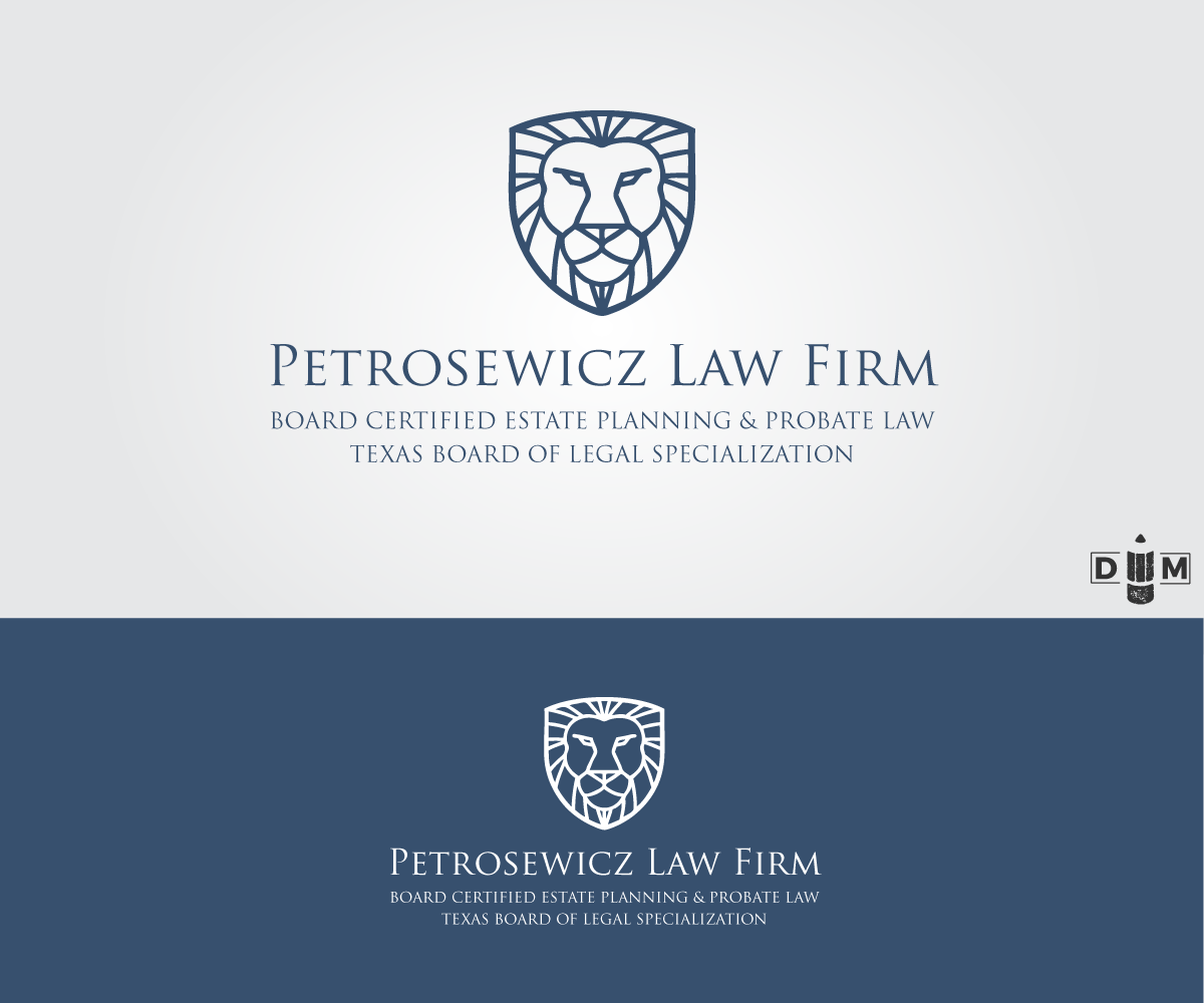 Logo Design by dmatas for Petrosewicz Law Firm, P.C. | Design #13374441