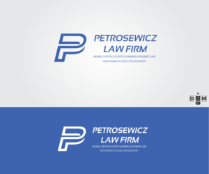 Logo-Design von dmatas für Petrosewicz Law Firm, P.C. | Design: #13409596
