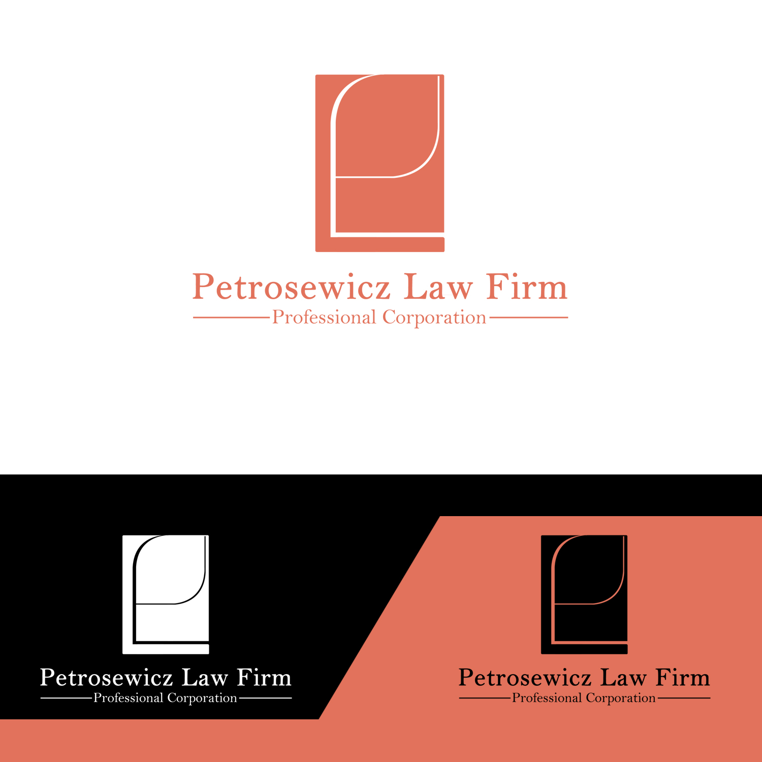 Diseño de Logo por melvz03designer para Petrosewicz Law Firm, P.C. | Diseño #13413674