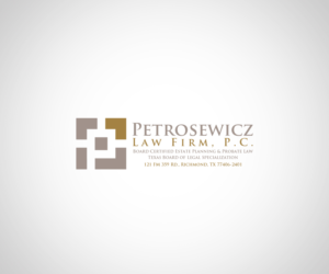 Logo Design by surpris for Petrosewicz Law Firm, P.C. | Design: #13405377