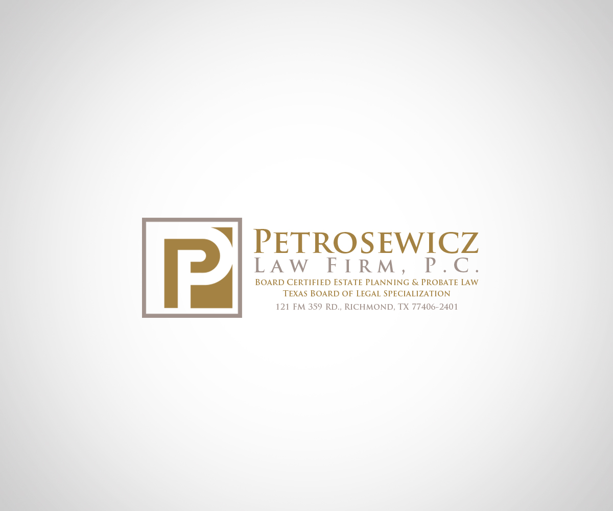 Logo Design by surpris for Petrosewicz Law Firm, P.C. | Design #13405448