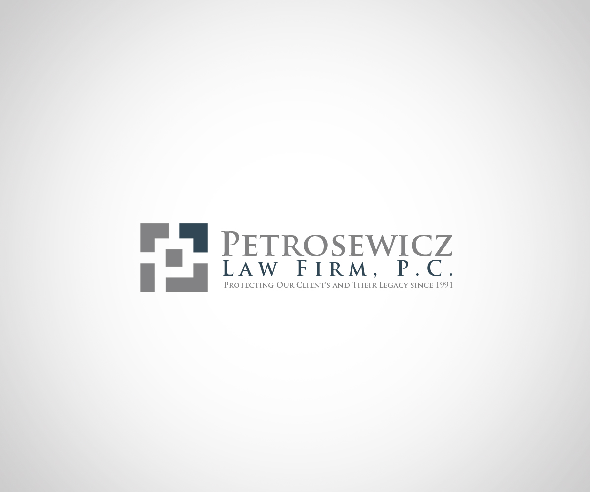 Logo Design by surpris for Petrosewicz Law Firm, P.C. | Design #13510774