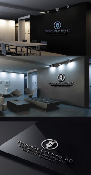 Logo-Design von zebronicgraphic für Petrosewicz Law Firm, P.C. | Design: #13438643