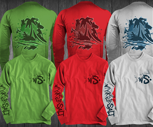 Wikked Salt Long Sleeve Design