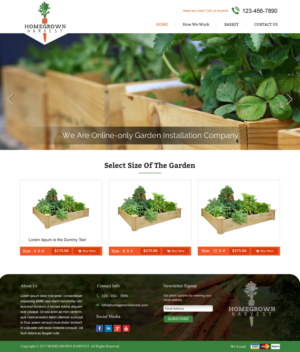 Web Design par harmi_199 pour ce projet | Design : #13403740